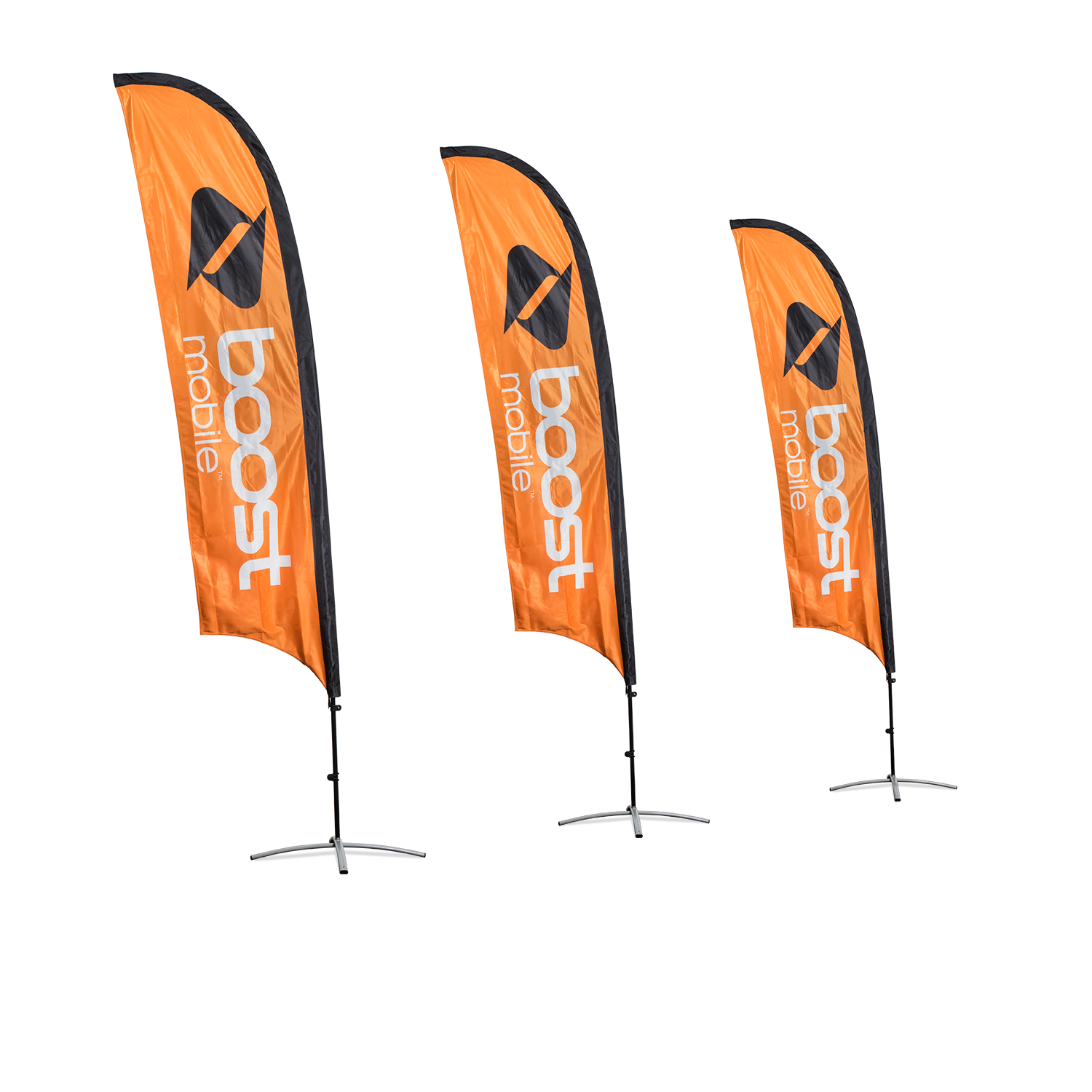 Boost Mobile 10′ Feather Flag Single Side Print- Fabric Only – O' Sign  Company